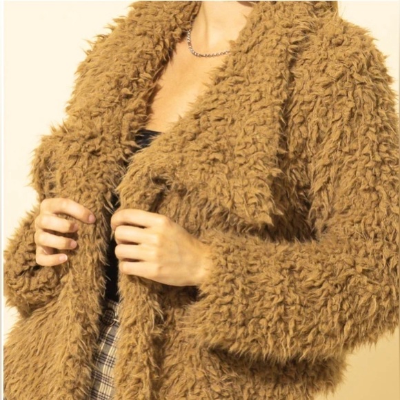 Jackets & Blazers - Teddy Bear Fur Jacket